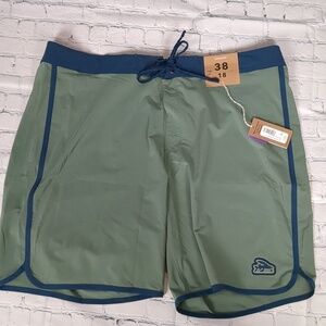 Patagonia hydro peak scallop board shorts 18in size 38